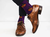Witch's Pumpkin Halloween Socks - Comfy Cotton for Men & Women - Real Sic - Flyclothing LLC