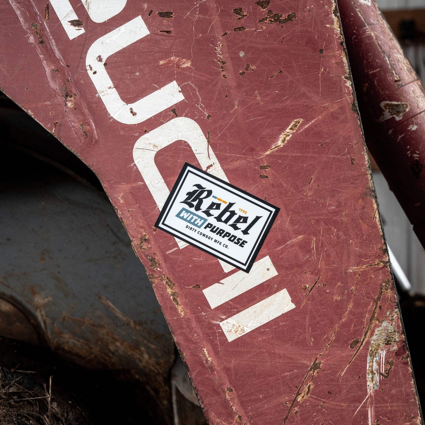 Rebel With Purpose Decal - DIRTY COWBOY USA - Flyclothing LLC