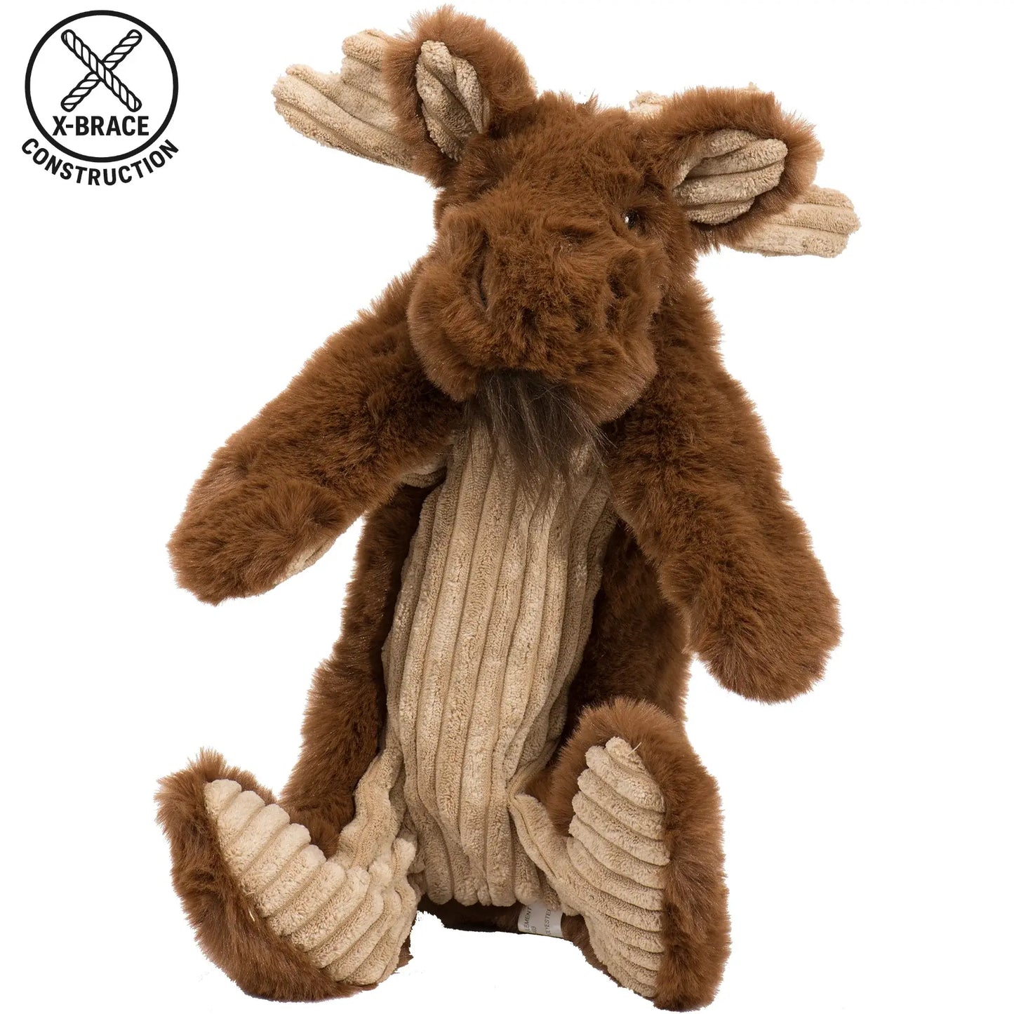 Maple Moose X-Brace™ Durable Plush Dog Toy - HuggleHounds - Flyclothing LLC