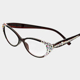 Side Crystal Reading Glasses - Madeline Love - Flyclothing LLC