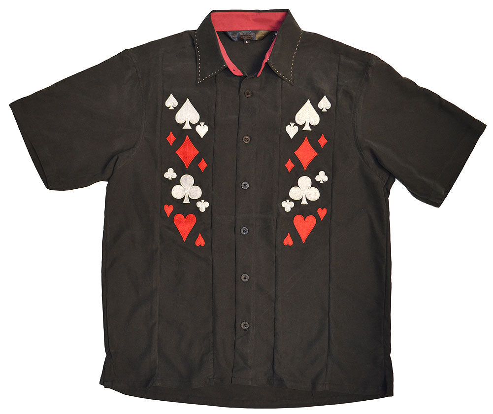 Rockhouse Card Suite Shirt - Rockhouse Clothing - Flyclothing LLC