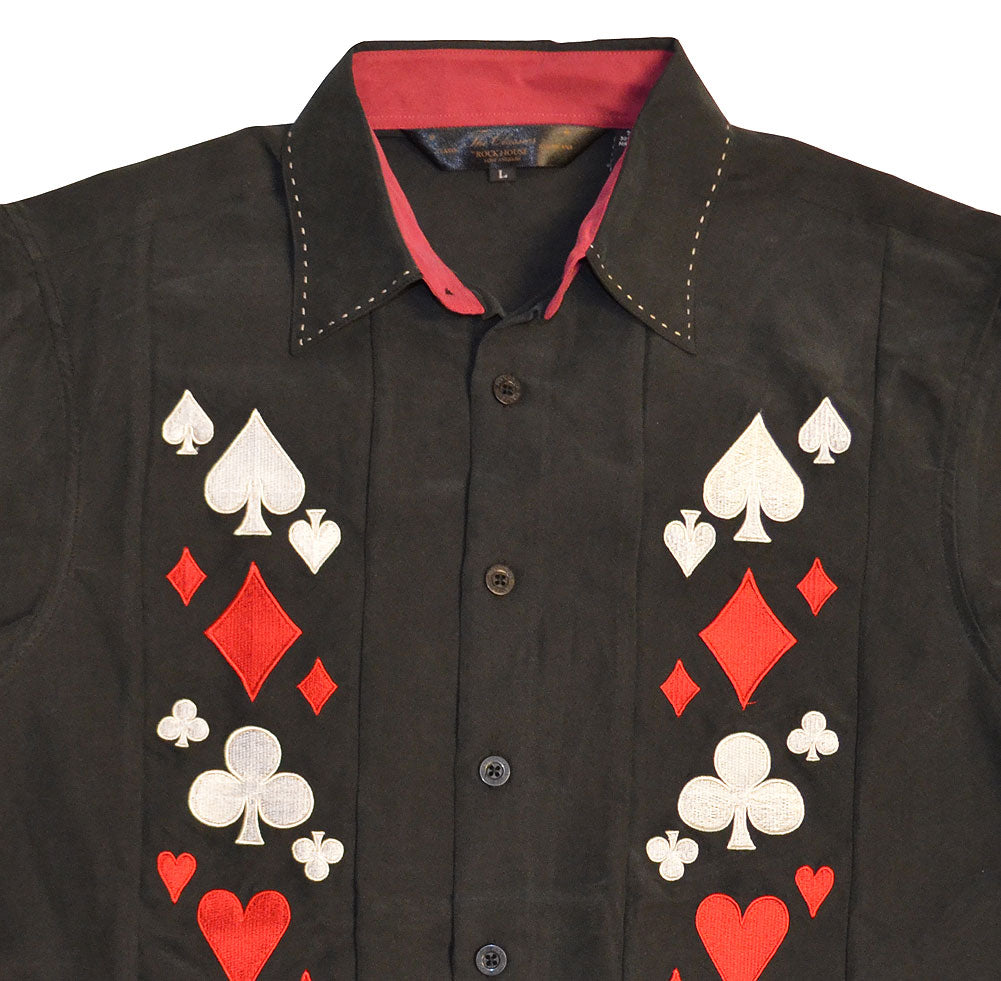 Rockhouse Card Suite Shirt - Rockhouse Clothing - Flyclothing LLC