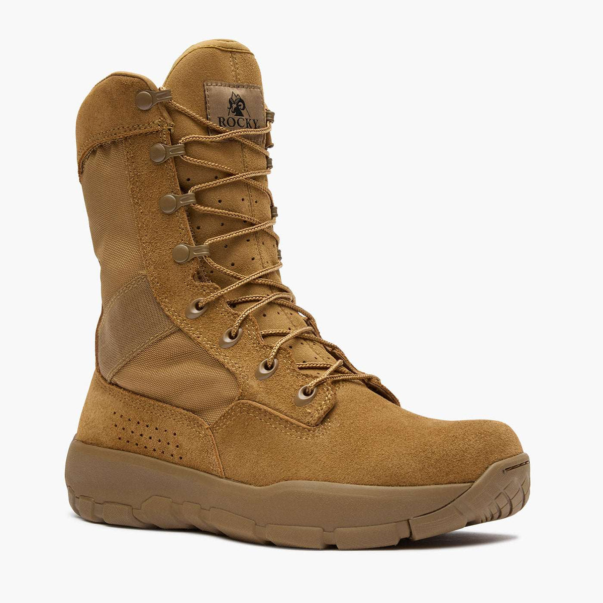 Rocky C4T Commercial Military Boot Coyote Brown - Rocky Boots - Flyclothing LLC