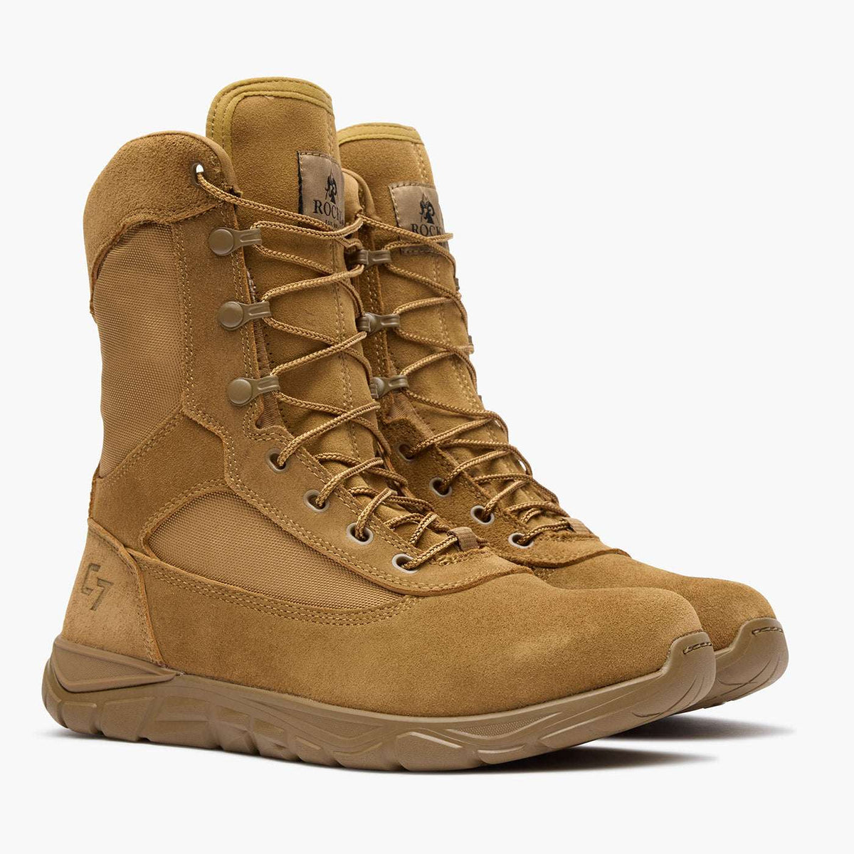 Rocky C7 Commercial Military Boot Coyote Brown - Rocky Boots - Flyclothing LLC
