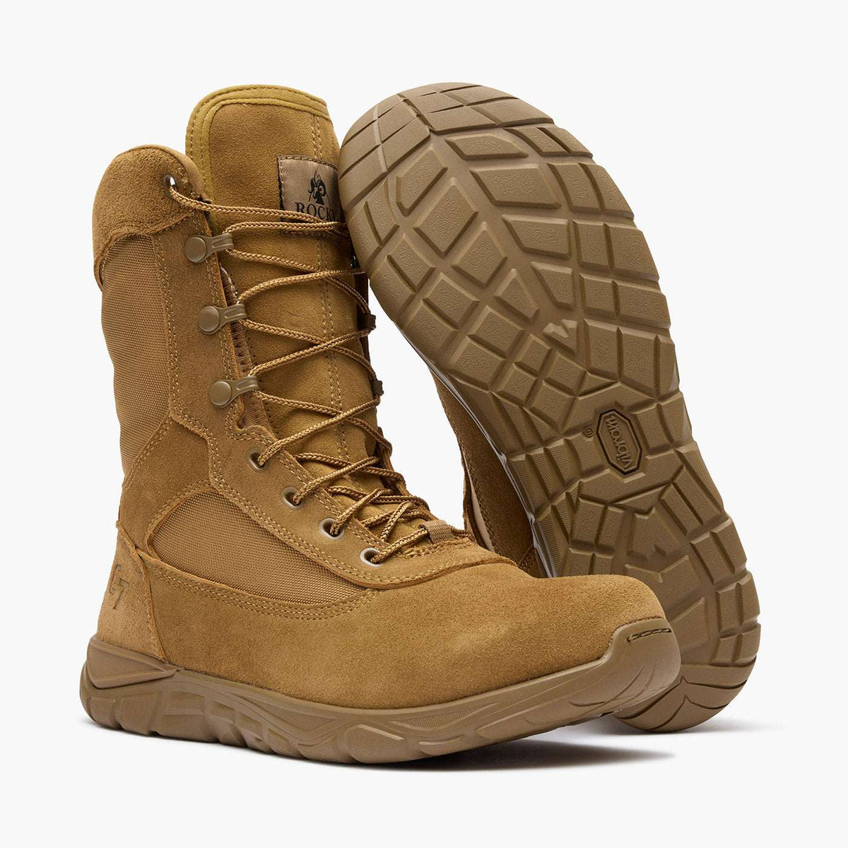 Rocky C7 Commercial Military Boot Coyote Brown - Rocky Boots - Flyclothing LLC