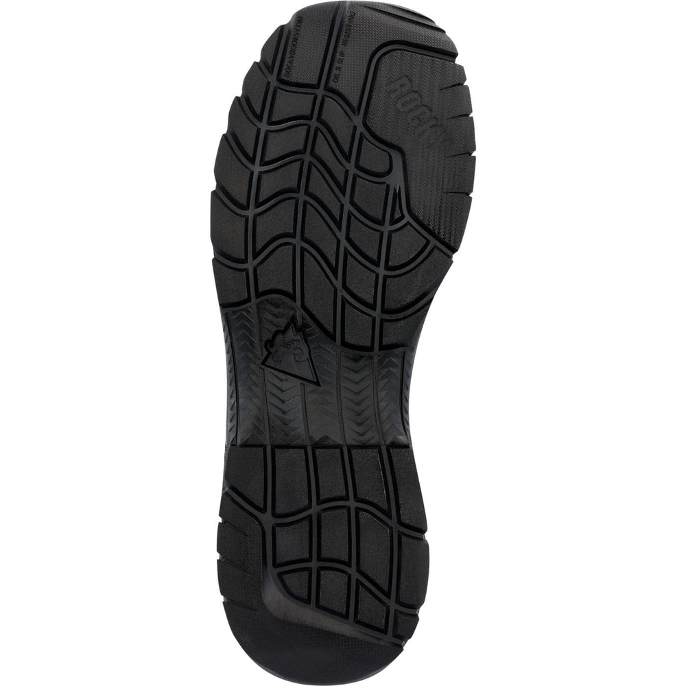 Rocky Cadet 8" Black Side Zip Public Service Boot - Rocky