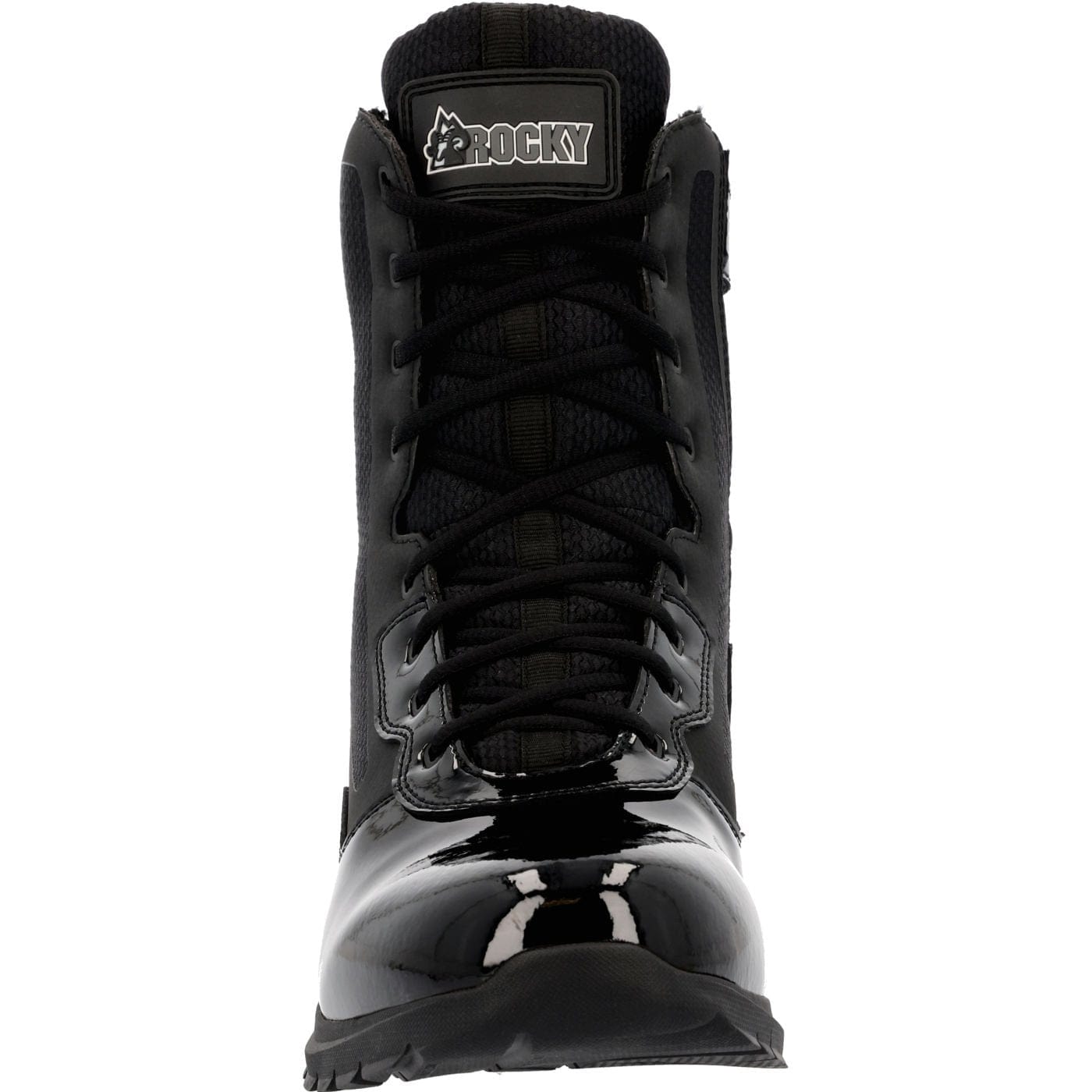 Rocky Cadet 8" Black Side Zip Public Service Boot - Rocky Boots - Flyclothing LLC