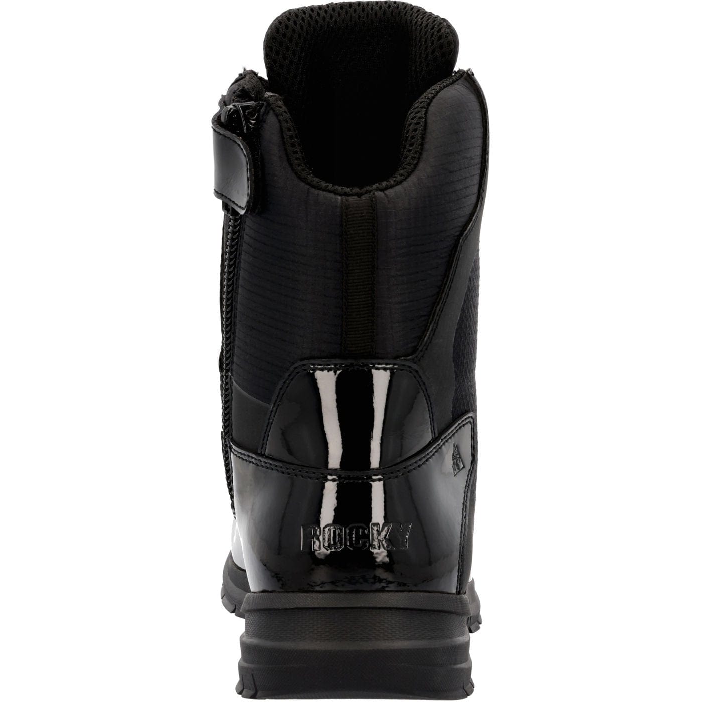 Rocky Cadet 8" Black Side Zip Public Service Boot - Rocky Boots - Flyclothing LLC