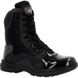 Rocky Cadet 8" Black Side Zip Public Service Boot - Rocky Boots - Flyclothing LLC
