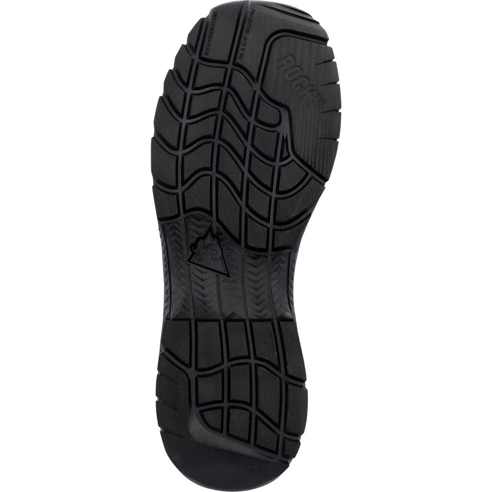 Rocky Cadet 6" Black Side Zip Public Service Boot - Rocky