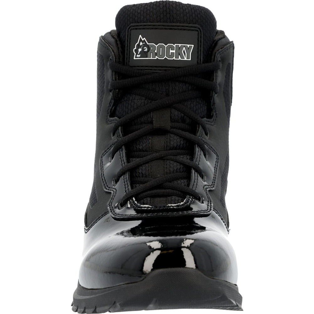 Rocky Cadet 6" Black Side Zip Public Service Boot - Rocky
