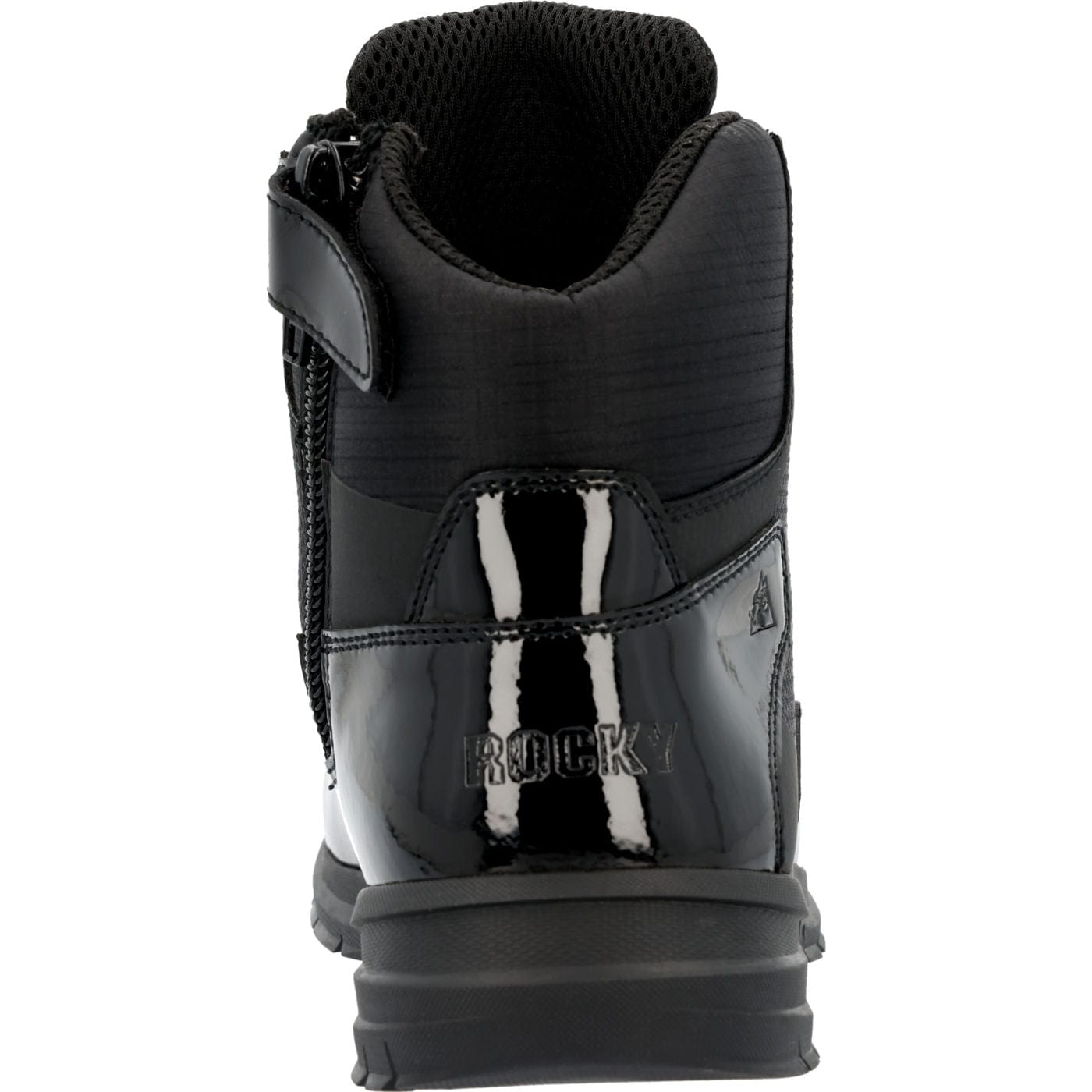 Rocky Cadet 6" Black Side Zip Public Service Boot - Rocky Boots - Flyclothing LLC