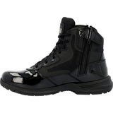 Rocky Cadet 6" Black Side Zip Public Service Boot - Rocky Boots - Flyclothing LLC