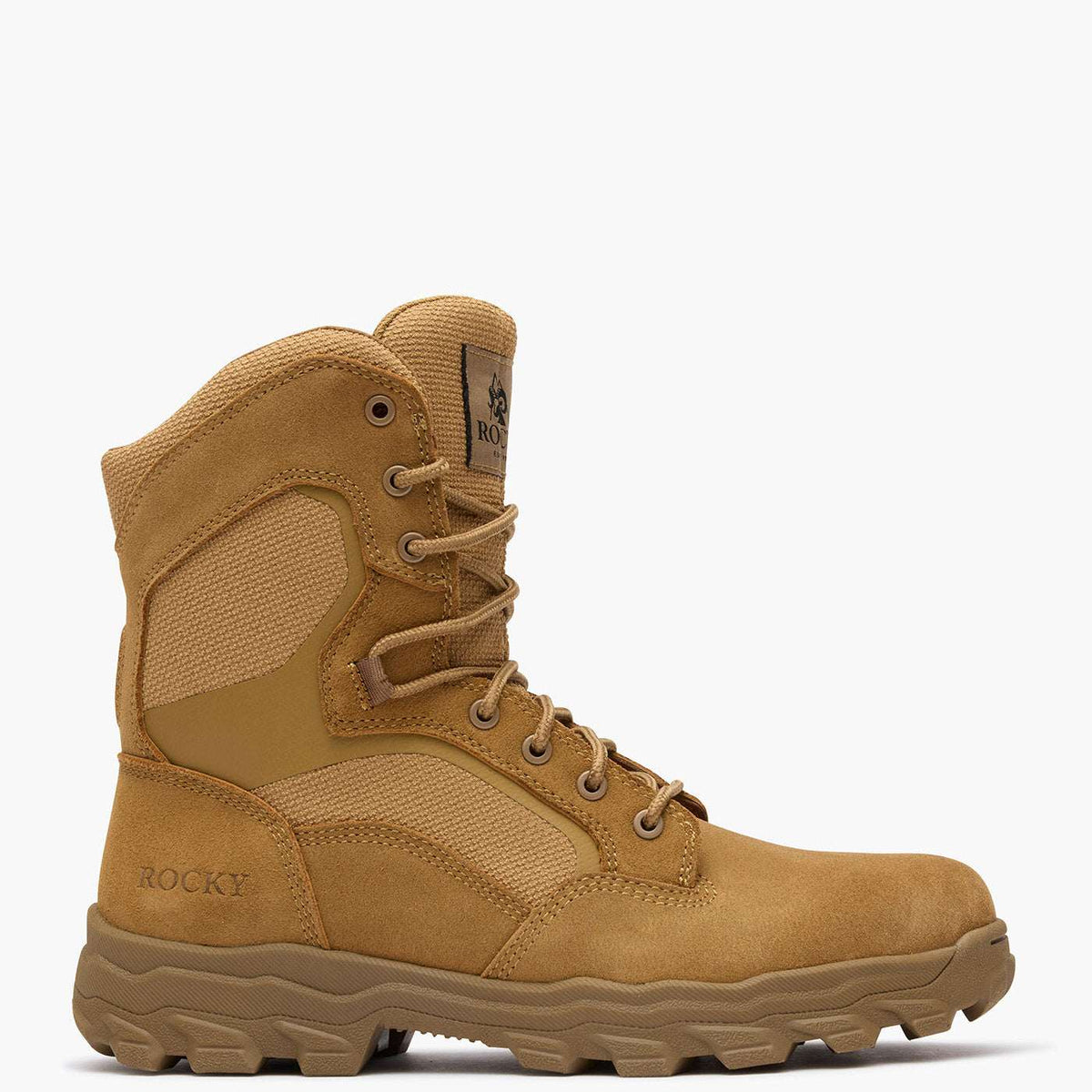 Rocky Alpha Force Lite 8” Public Service Boot Coyote Brown - Rocky Boots - Flyclothing LLC