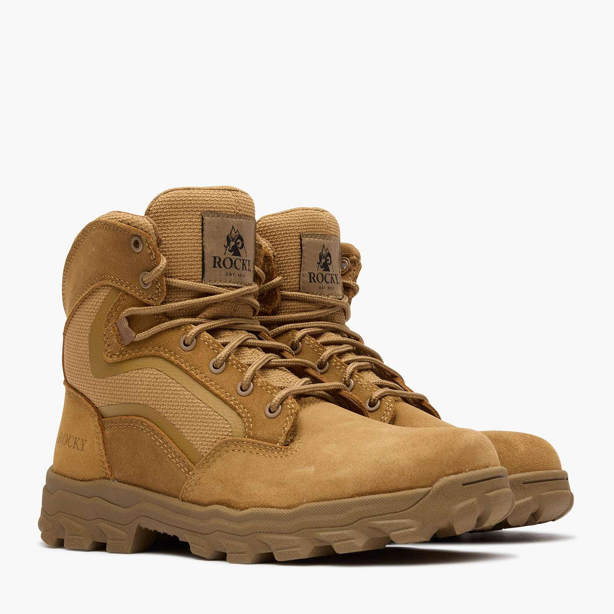 Rocky Alpha Force Lite 6” Public Service Boot Coyote Brown - Rocky Boots - Flyclothing LLC