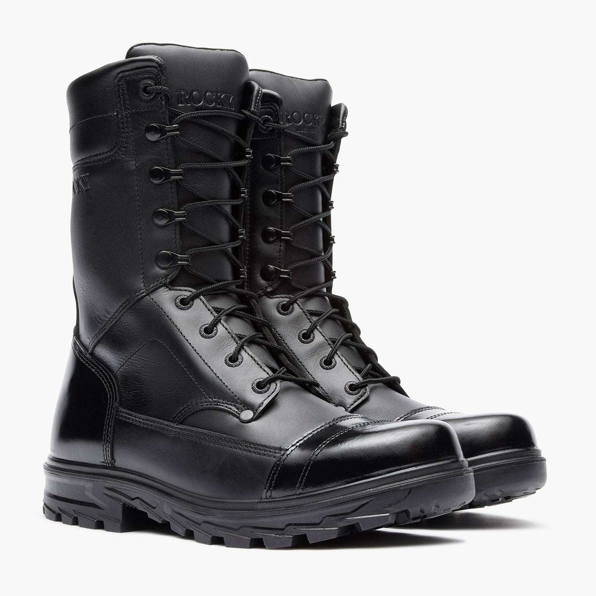 Rocky Jump Boot Pro 10” Public Service Boot Black - Rocky Boots - Flyclothing LLC