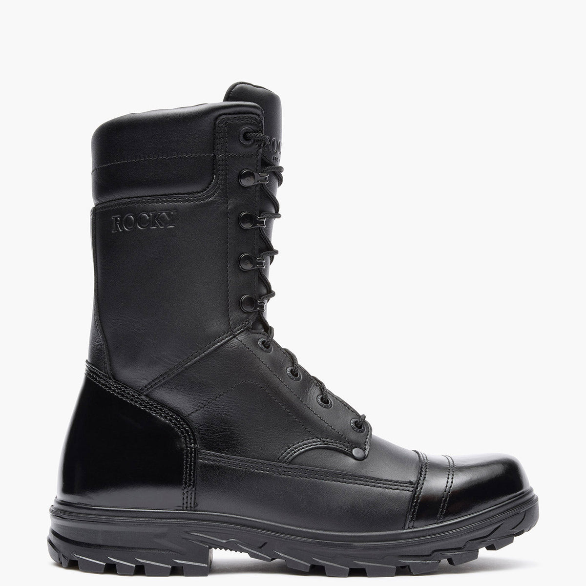 Rocky Jump Boot Pro 10” Public Service Boot Black - Rocky Boots - Flyclothing LLC
