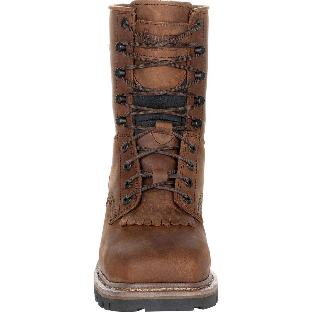 Rocky Square Toe Logger Composite Toe Waterproof Work Boot - Rocky - Flyclothing LLC
