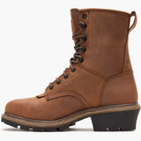 Rocky Square Toe Logger Composite Toe Waterproof Work Boot - Rocky Boots - Flyclothing LLC