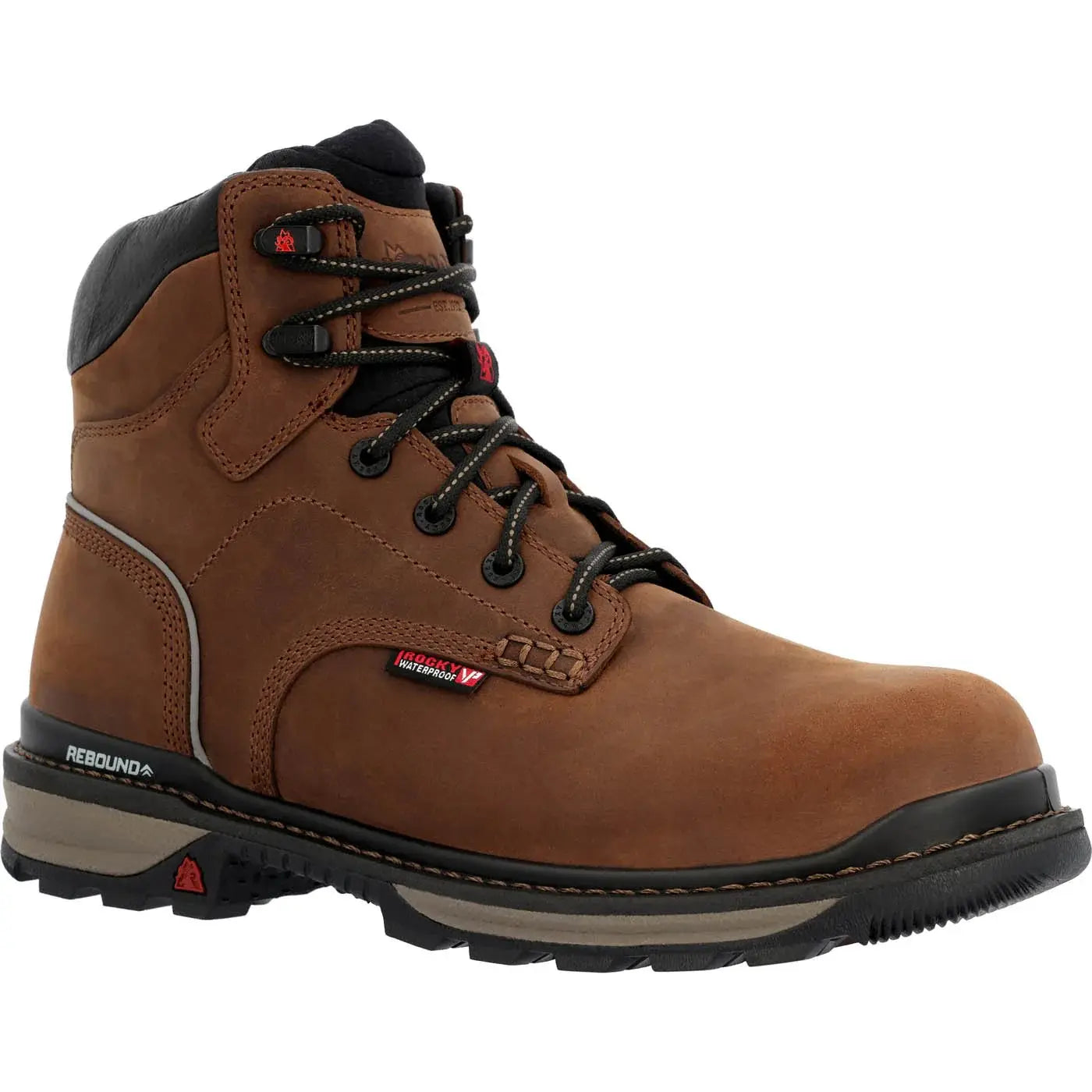 Rocky Rams Horn Waterproof Composite Toe Work Boot - Rocky Boots - Flyclothing LLC