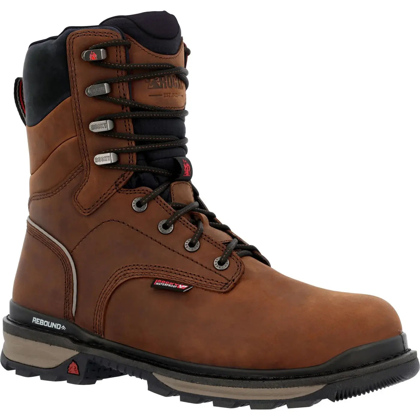 Rocky Rams Horn Waterproof Composite Toe Work Boot - Rocky Boots - Flyclothing LLC