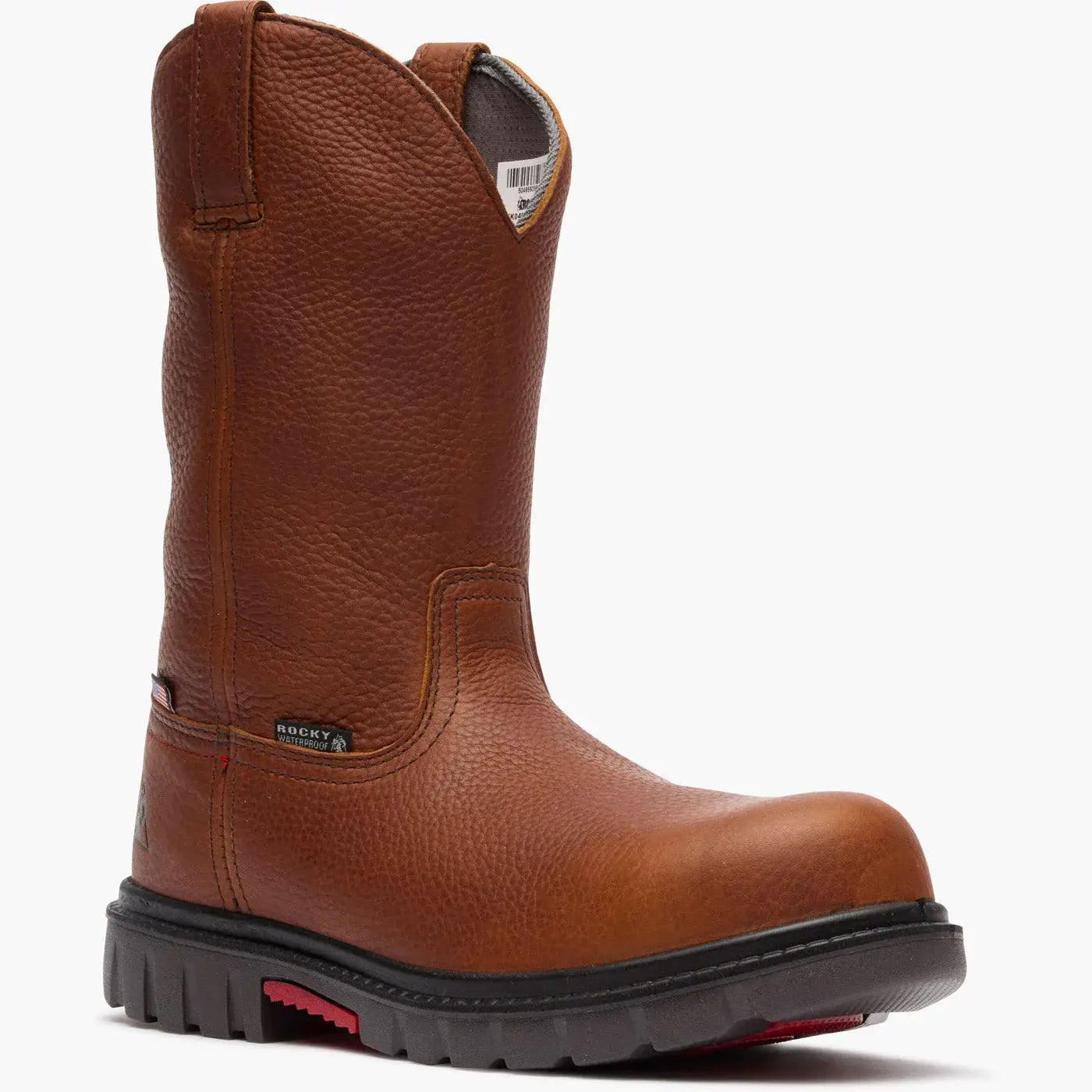 Rocky Worksmart Waterproof Composite Toe Pull-On Work Boot - Rocky Boots - Flyclothing LLC
