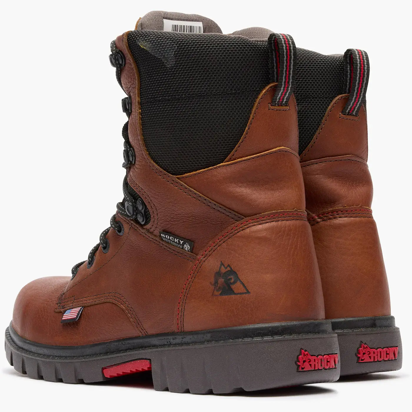 Rocky Worksmart 8" Waterproof Composite Toe Work Boot - Rocky Boots - Flyclothing LLC