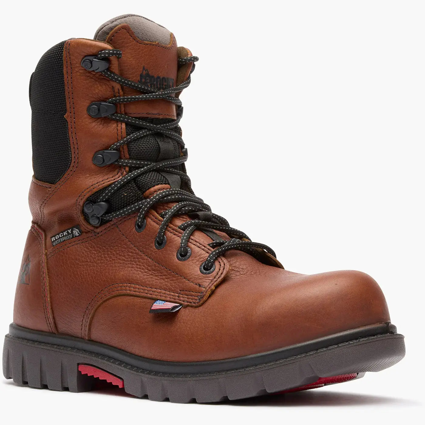 Rocky Worksmart 8" Waterproof Composite Toe Work Boot - Rocky Boots - Flyclothing LLC