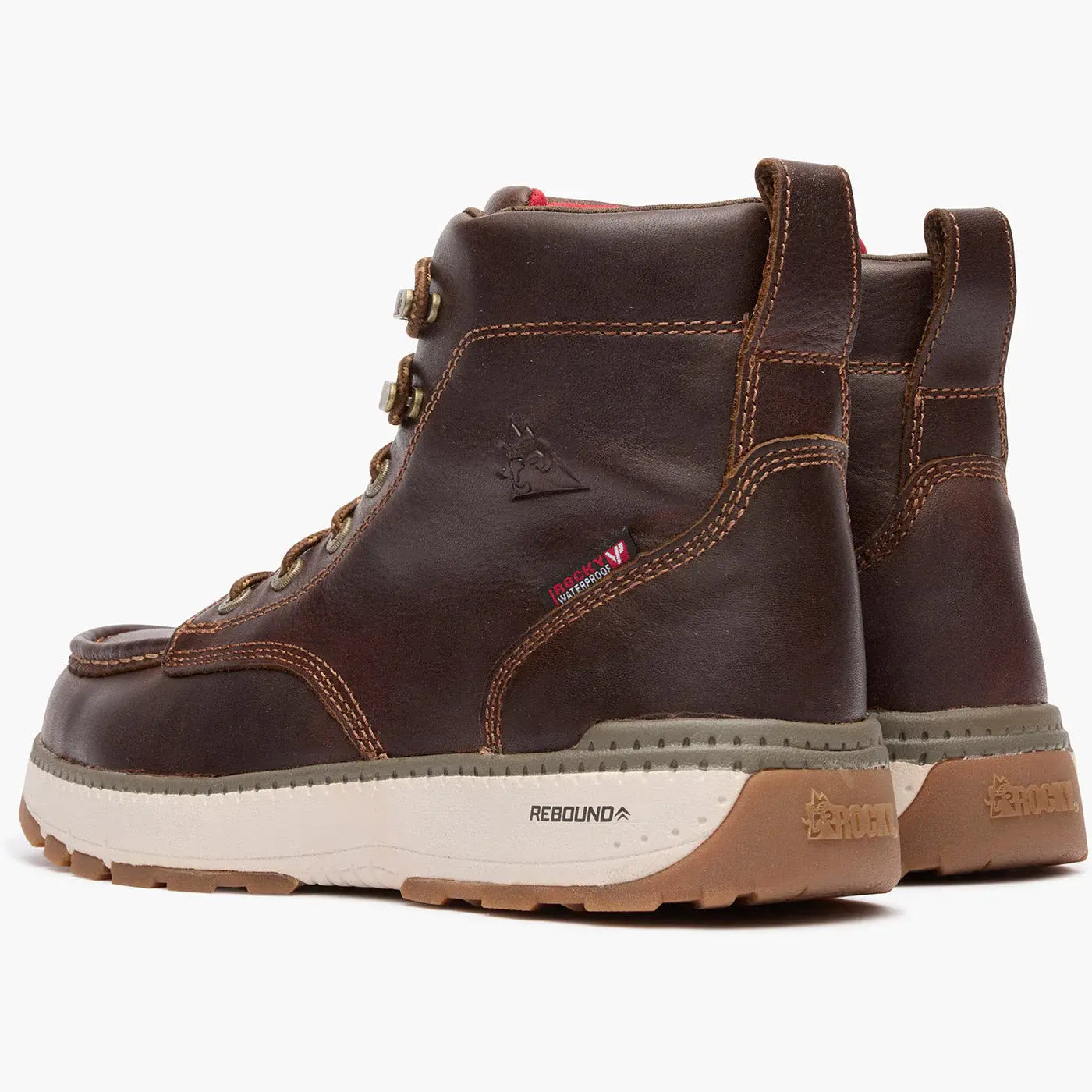 Rocky Rebound Wedge Waterproof Composite Toe Work Boot - Rocky Boots - Flyclothing LLC