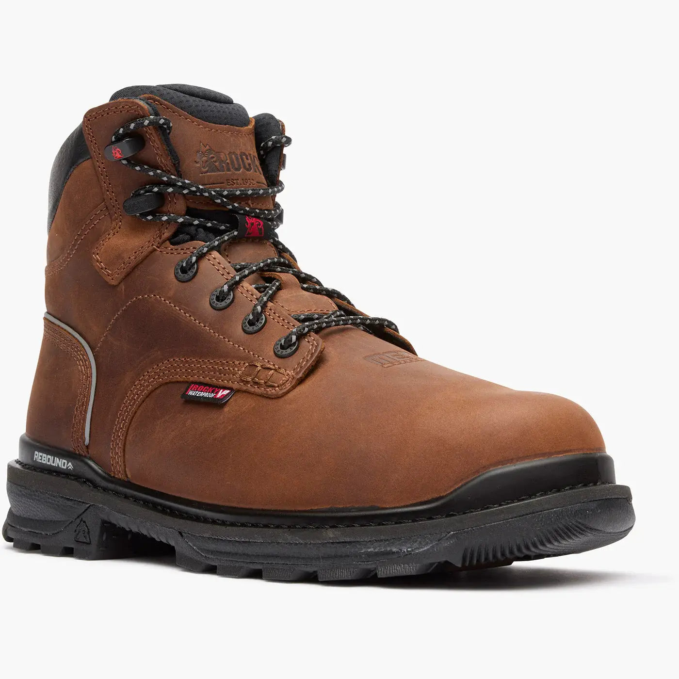 Rocky Rams Horn Composite Toe Internal Met Guard Work Boot - Rocky Boots - Flyclothing LLC