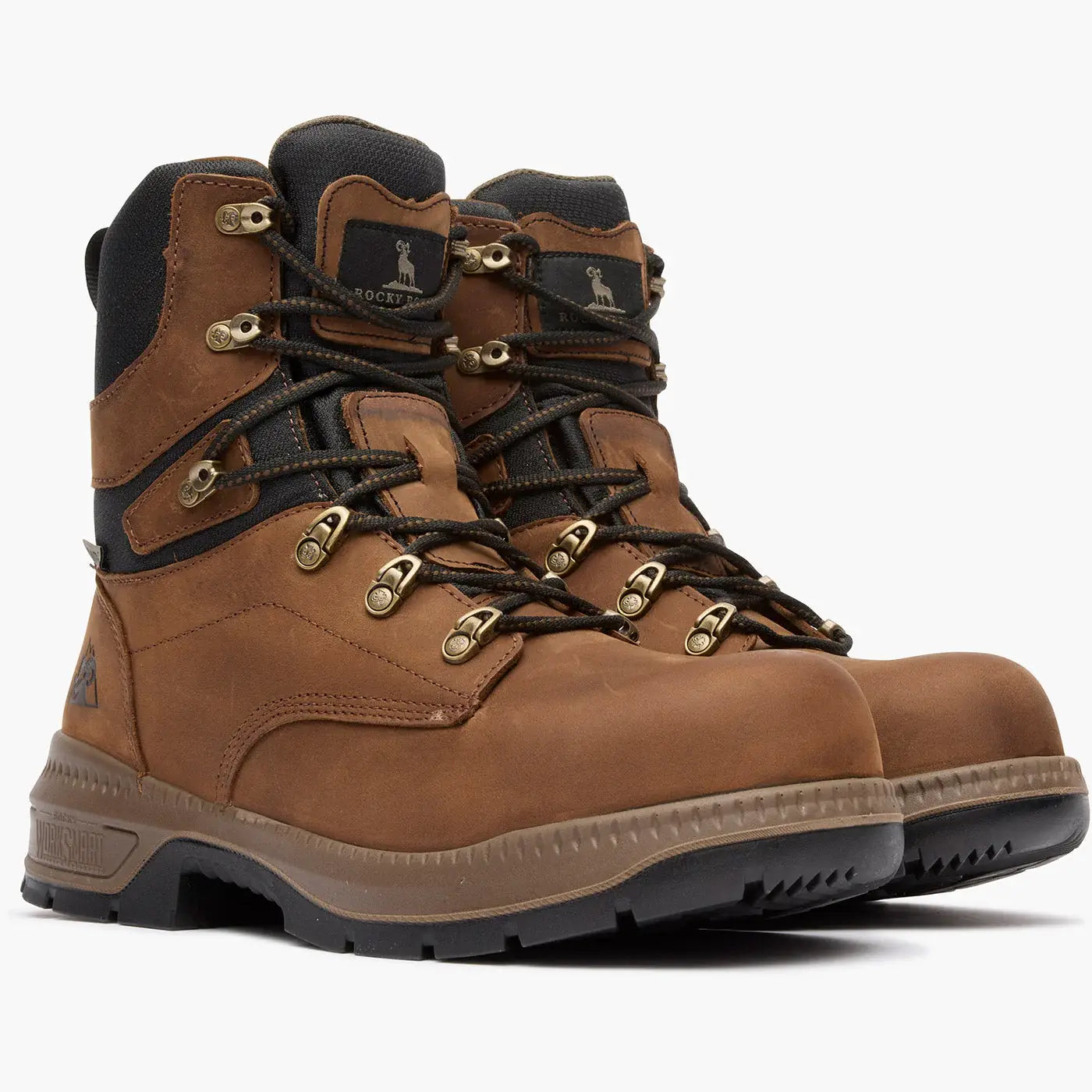 Rocky Worksmart 8" Composite Toe Work Boot - Rocky Boots - Flyclothing LLC