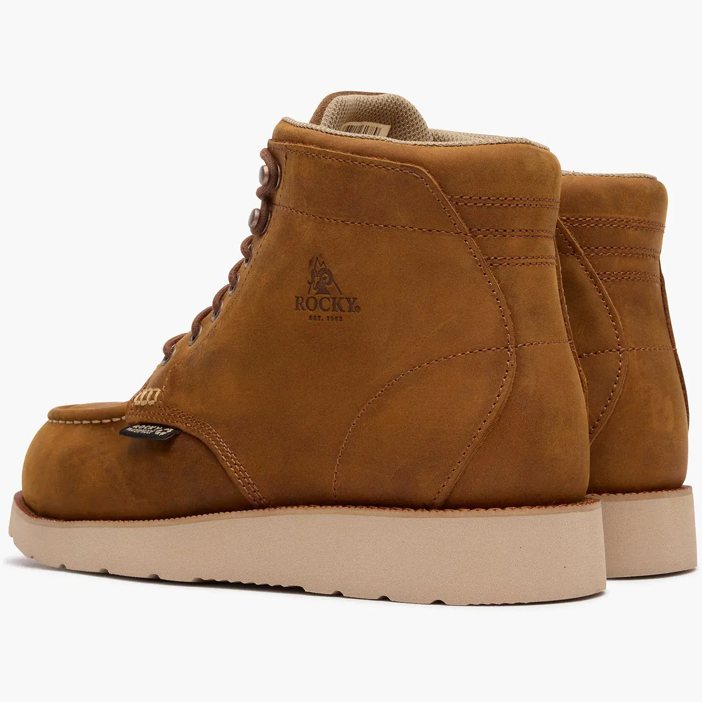 Rocky MonoCrepe Wedge 6" Composite Toe Work Boot - Rocky Boots - Flyclothing LLC