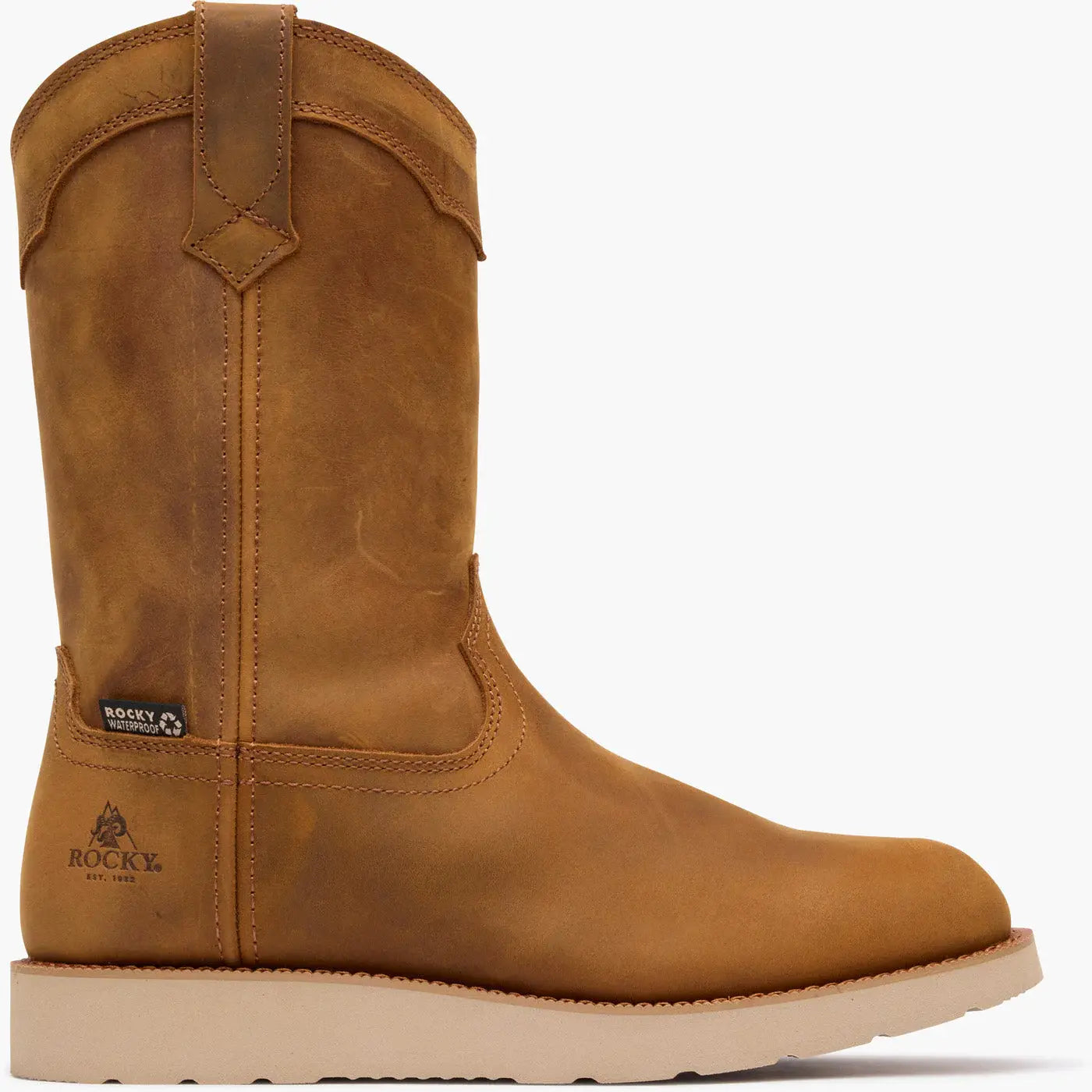 Rocky MonoCrepe Wedge 11" Waterproof Work Boots - Rocky Boots - Flyclothing LLC