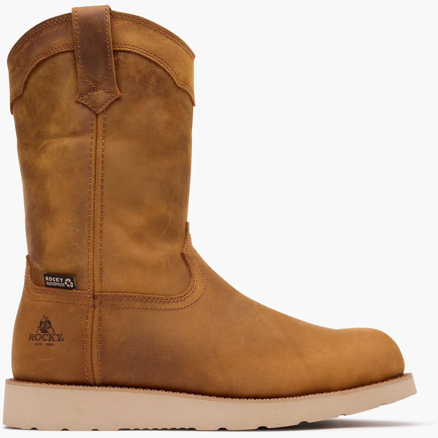 Rocky MonoCrepe Wedge 11" Composite Toe Work Boot - Rocky Boots - Flyclothing LLC