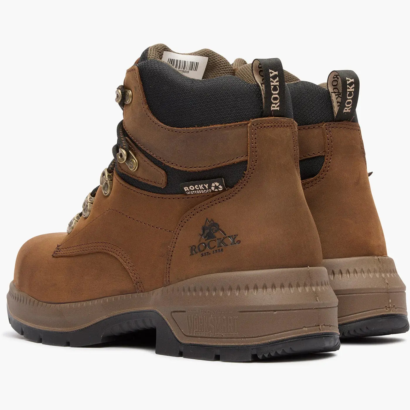 Rocky WorkSmart 6" Composite Toe Internal Met Guard Work Boot - Rocky Boots - Flyclothing LLC
