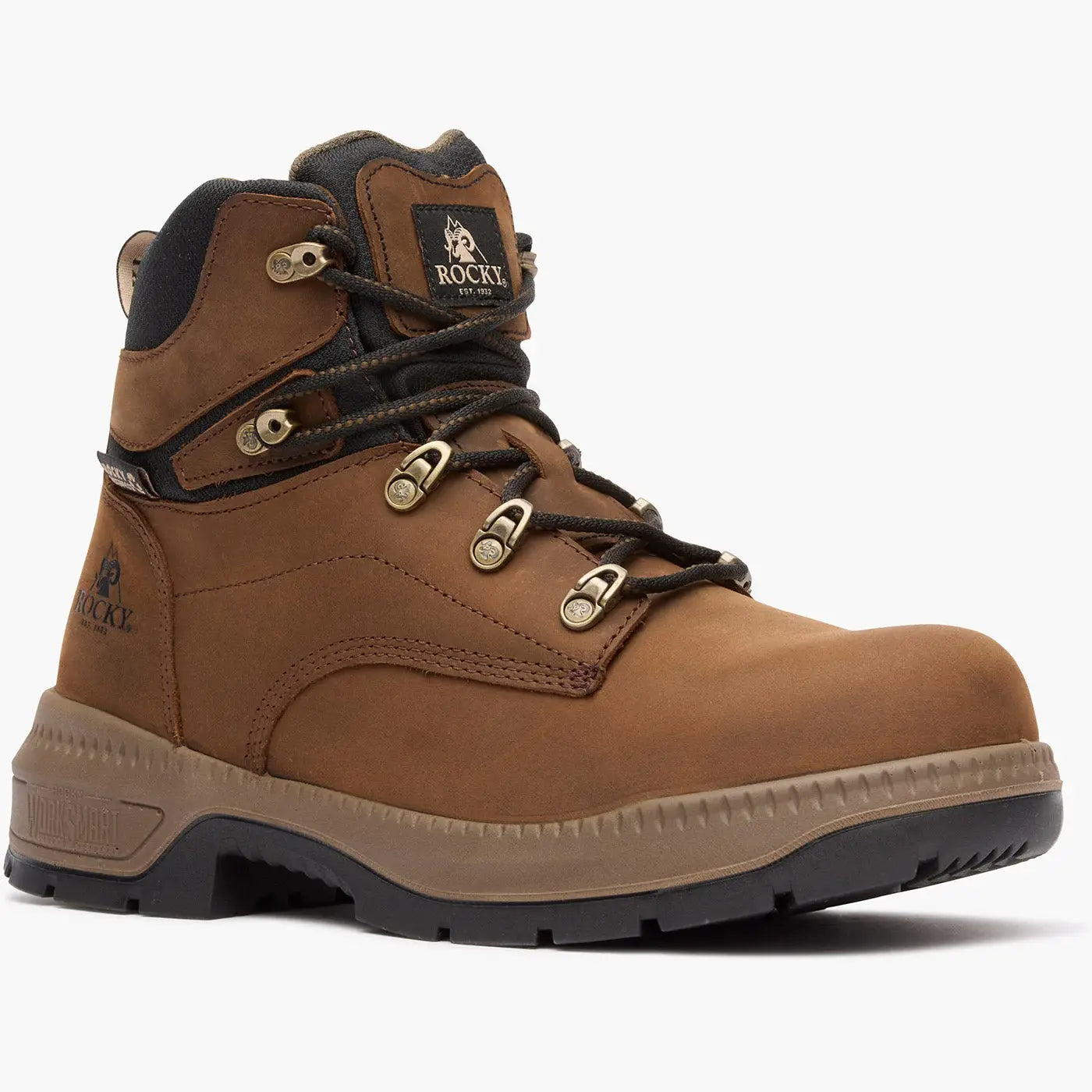 Rocky WorkSmart 6" Composite Toe Internal Met Guard Work Boot - Rocky Boots - Flyclothing LLC