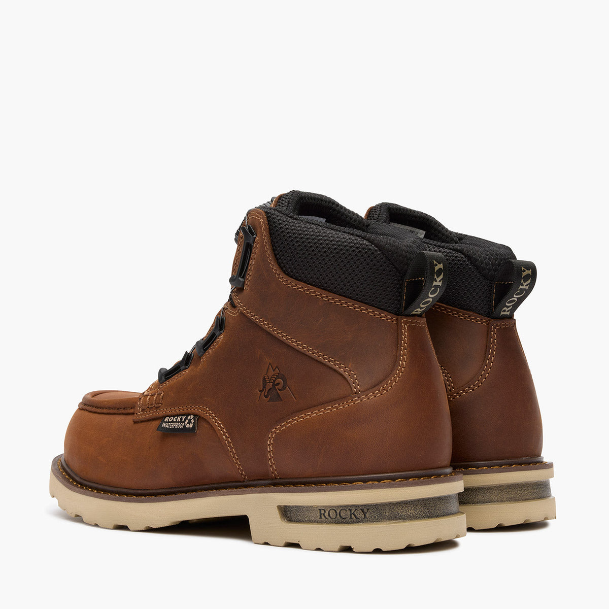 Rocky Grindstone XTR BOA Composite Toe Work Boot Brown - Rocky Boots - Flyclothing LLC