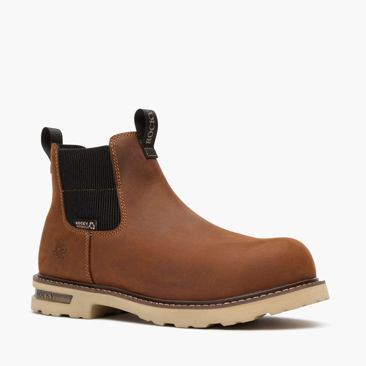 Rocky Grindstone XTR Chelsea Work Boot Brown - Rocky Boots - Flyclothing LLC
