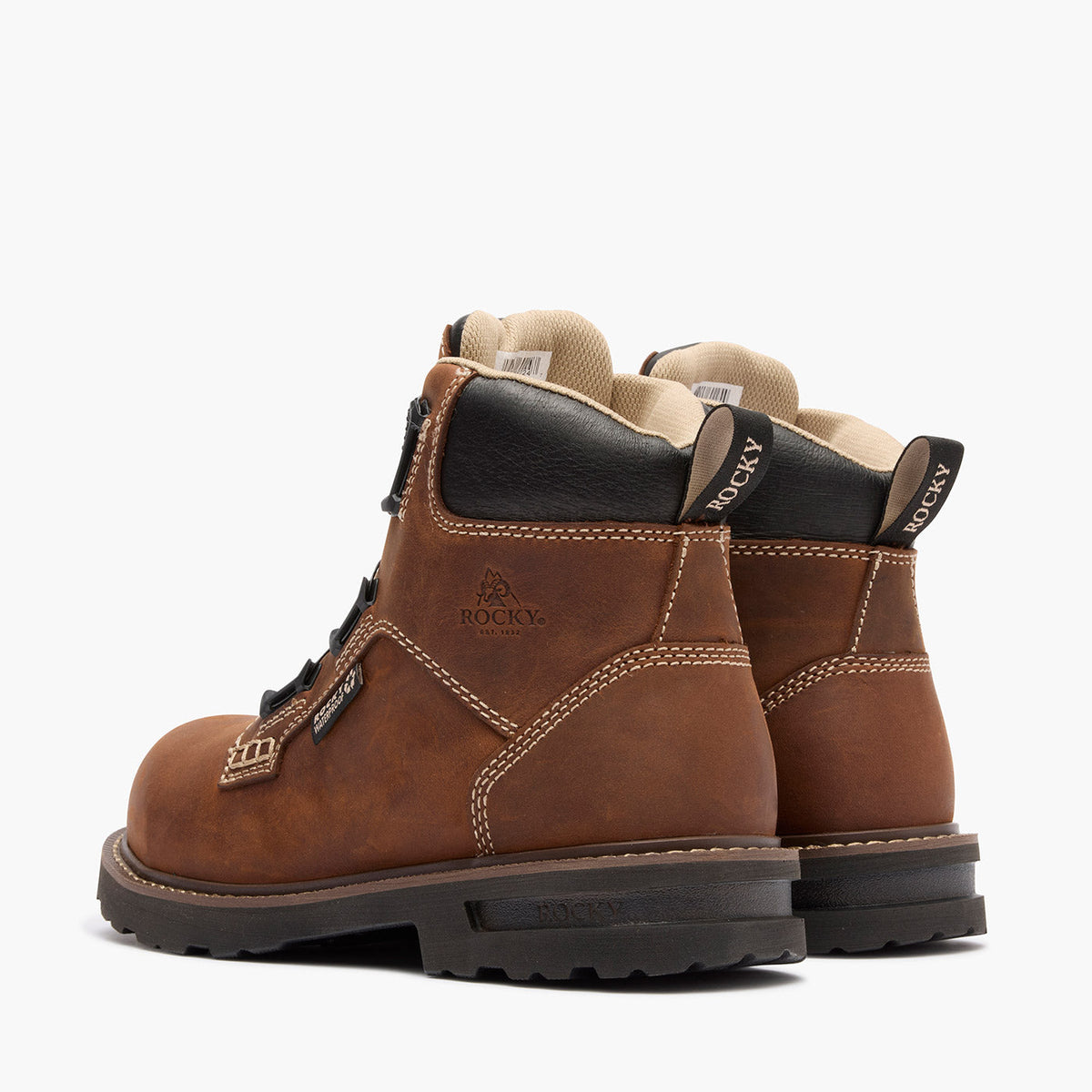 Rocky Women's Grindstone XTR BOA Composite Toe Work Boot Brown - Rocky Boots - Flyclothing LLC