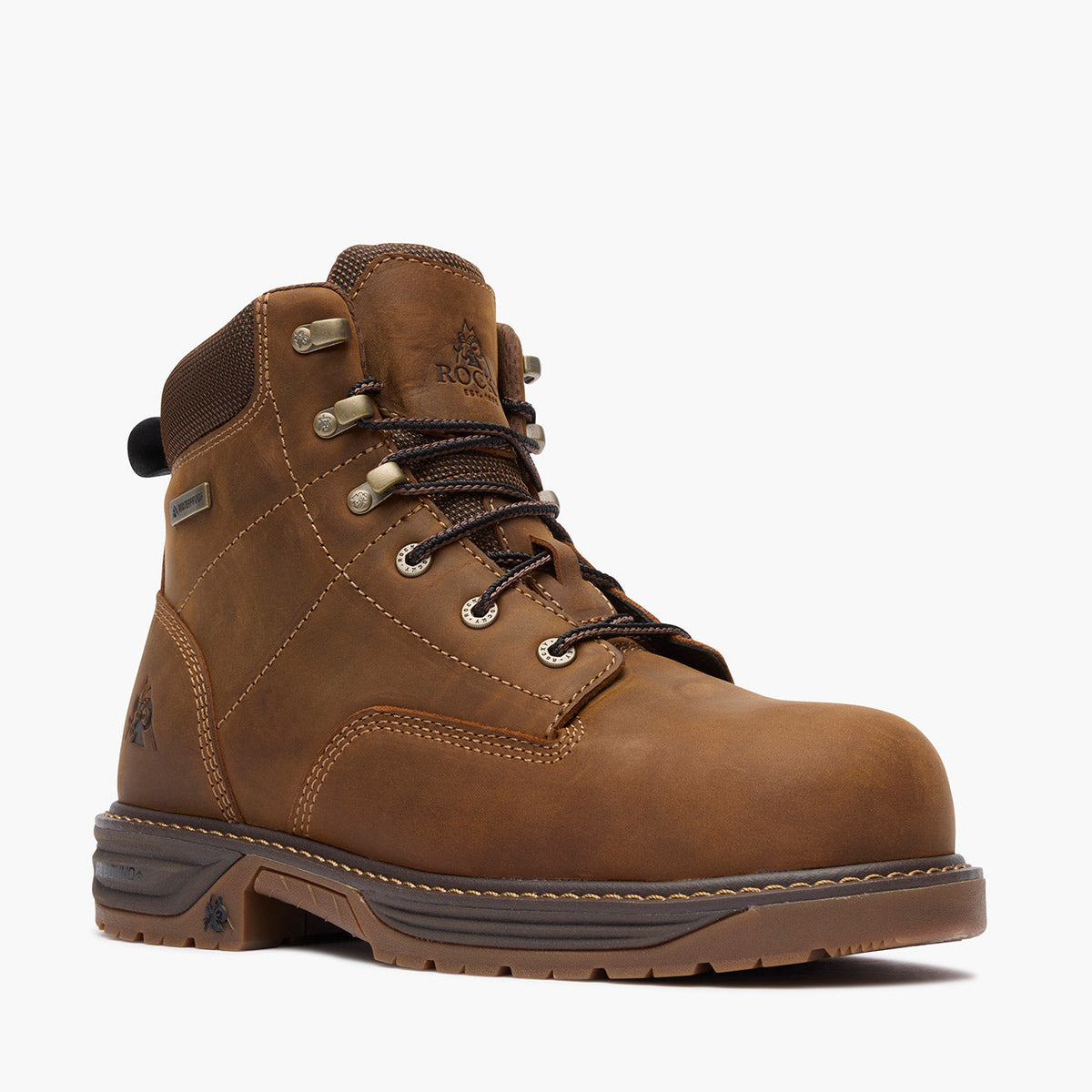 Rocky IronClad Legend 6” Composite Toe Work Boot Brown - Rocky Boots - Flyclothing LLC