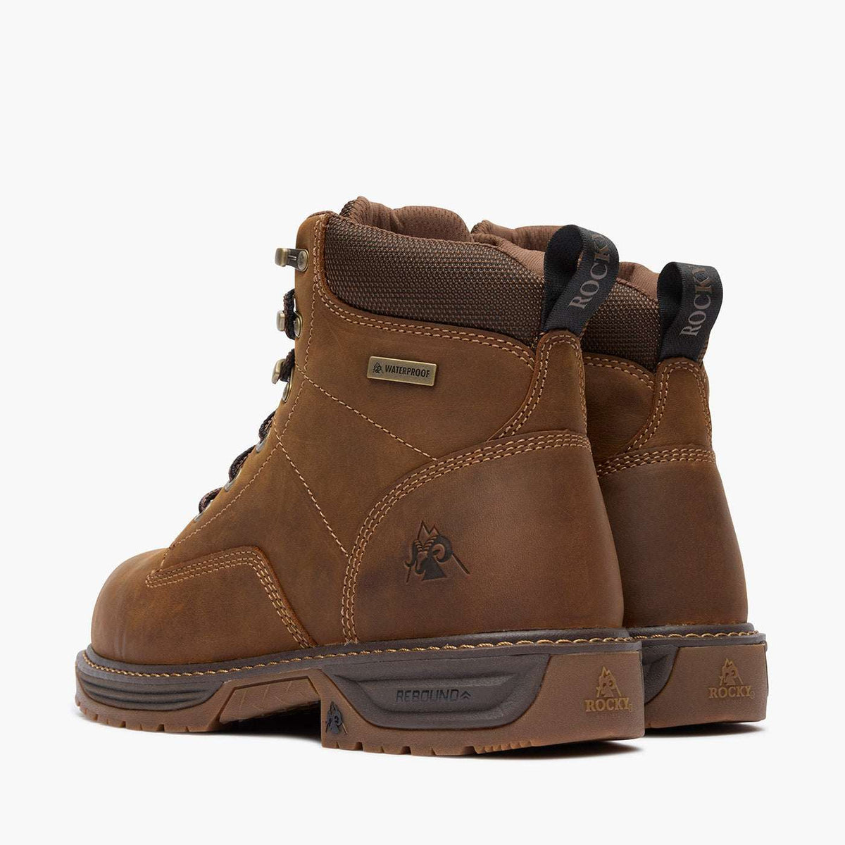 Rocky IronClad Legend 6” Composite Toe Work Boot Brown - Rocky Boots - Flyclothing LLC