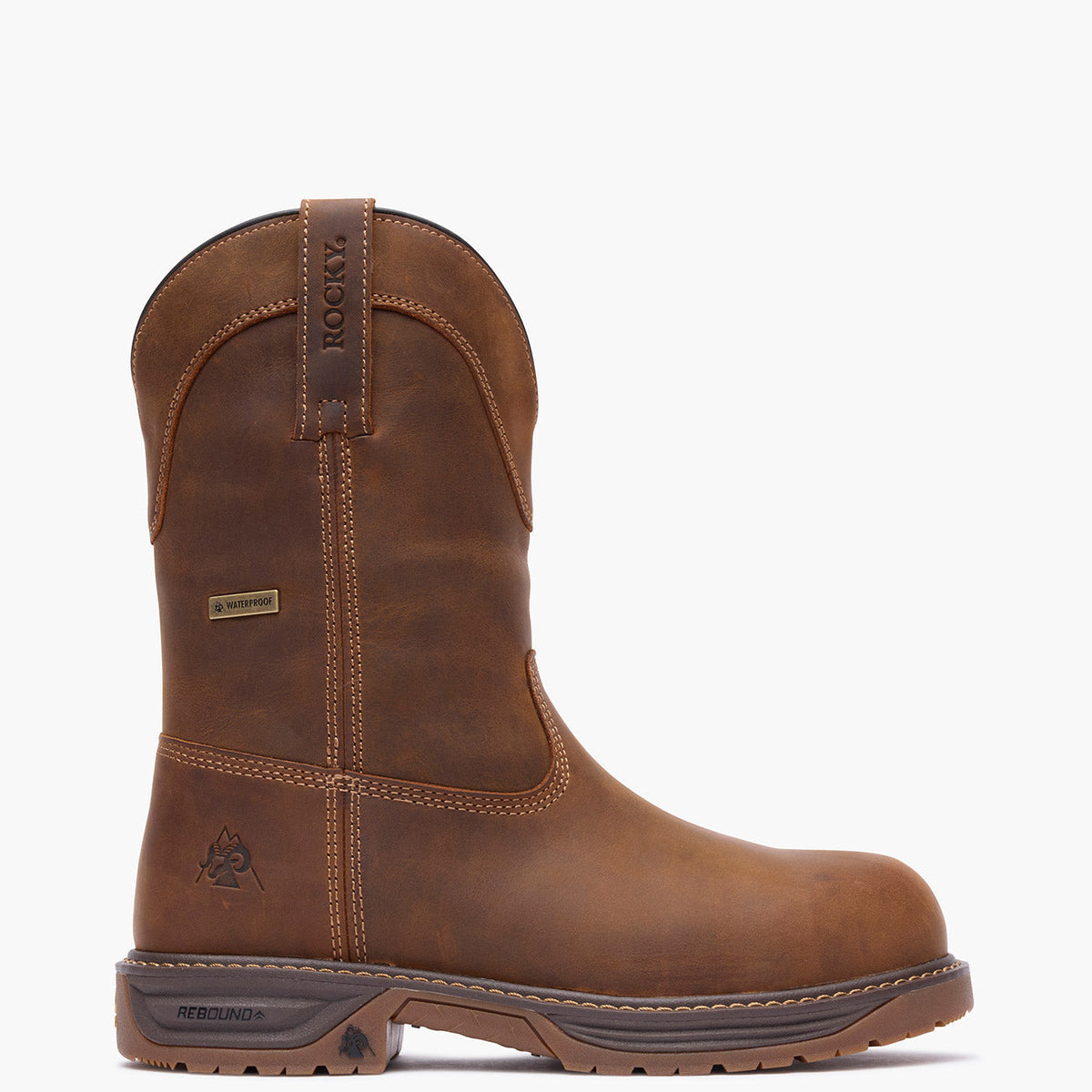Rocky IronClad Legend Composite Toe Work Boot Brown RKK0529 - Rocky Boots - Flyclothing LLC
