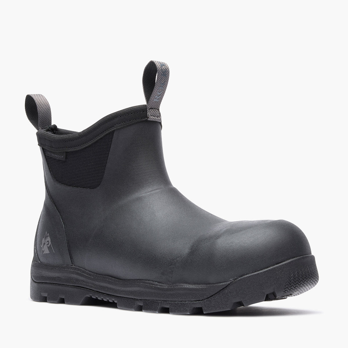 Rocky Backlands Rubber Composite Toe Work Boot Matte Black RKK0530 - Rocky Boots - Flyclothing LLC