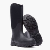 Rocky Backlands Rubber Composite Toe Work Boot Matte Black RKK0531 - Rocky Boots - Flyclothing LLC