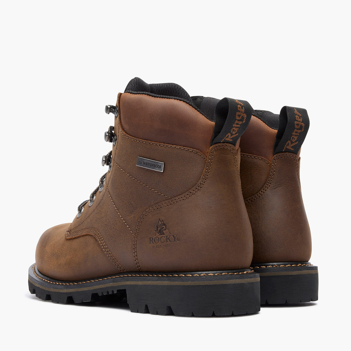 Rocky Ranger Waterproof Work Boot Brown - Rocky Boots - Flyclothing LLC