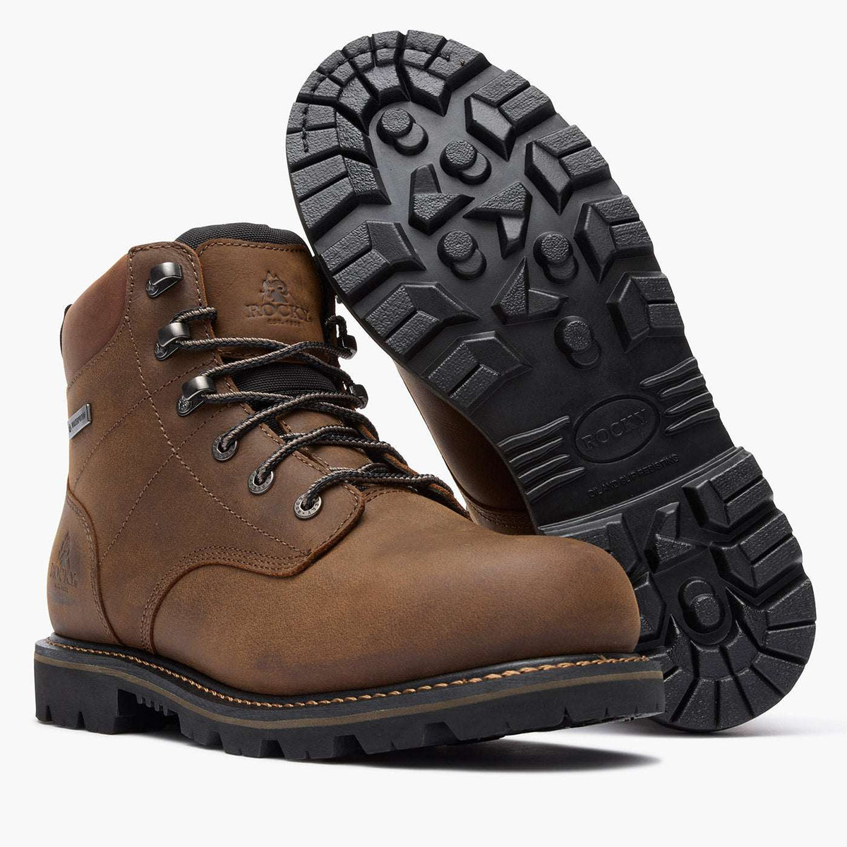 Rocky Ranger Waterproof Work Boot Brown - Rocky Boots - Flyclothing LLC