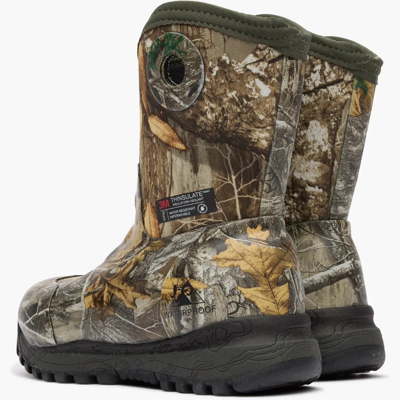 Rocky Spike Little Kid Waterproof 400G Insulated Rubber Boot - Rocky Boots - Flyclothing LLC