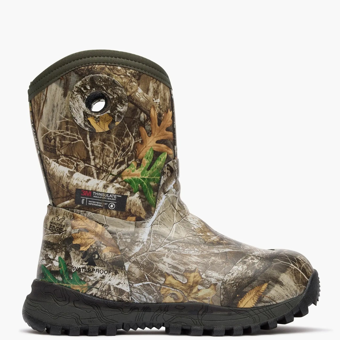 Rocky Spike Little Kid Waterproof 400G Insulated Rubber Boot - Rocky Boots - Flyclothing LLC