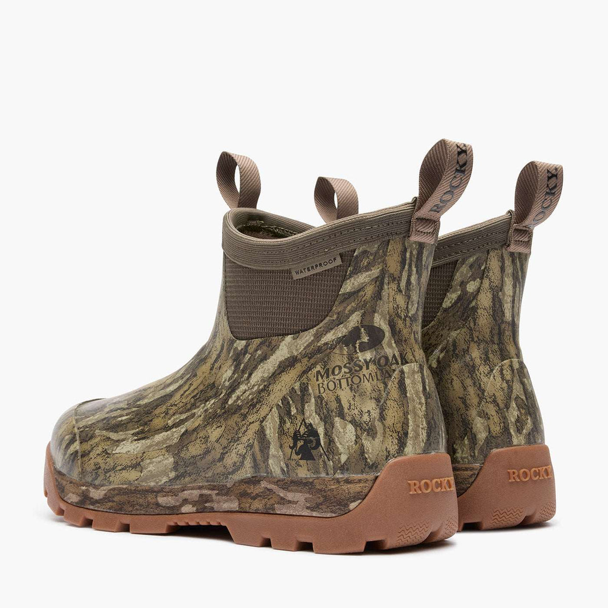 Rocky Backlands Rubber Outdoor Boot Mossy Oak Bottomland - Rocky Boots - Flyclothing LLC