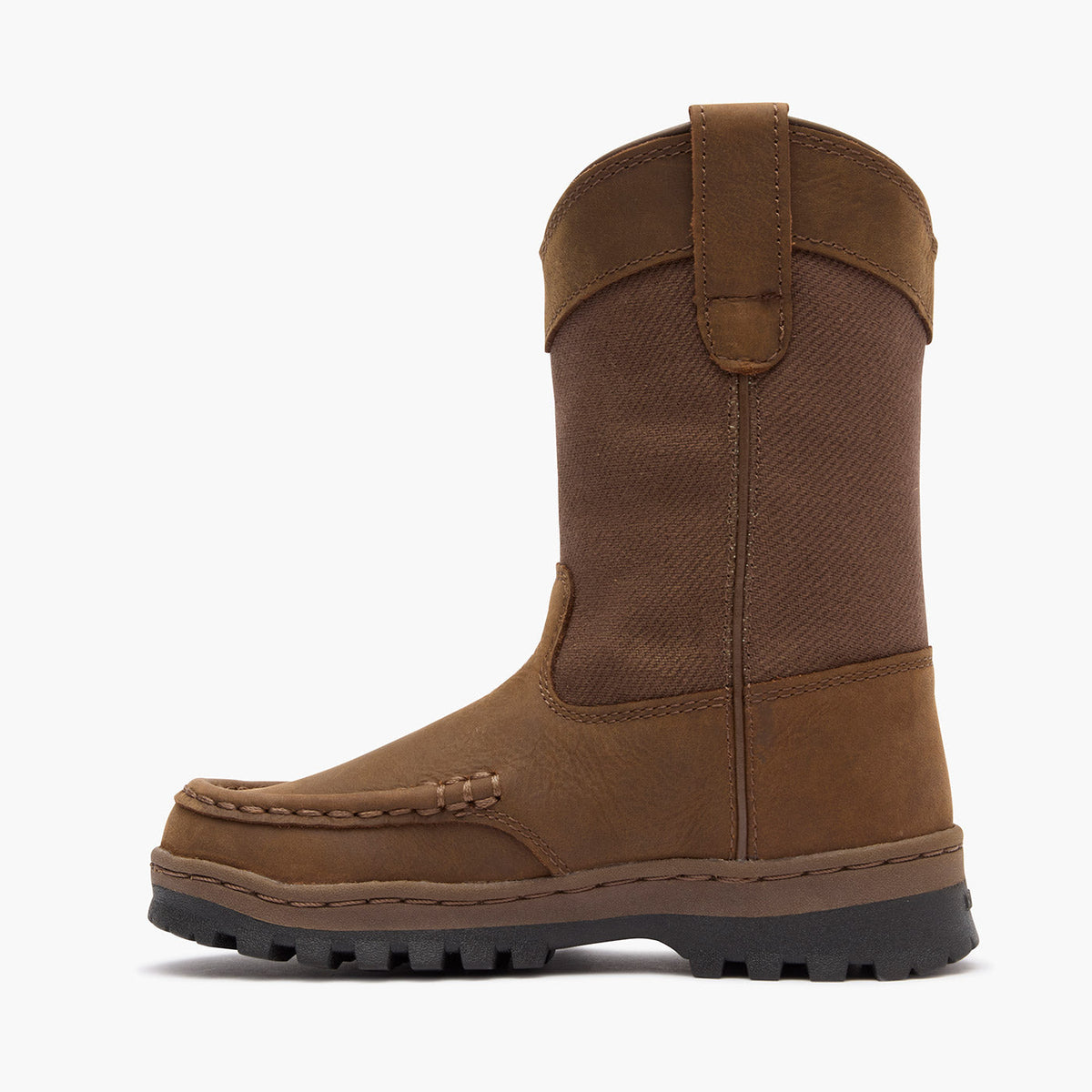 Rocky Outback LTE Big Kid’s Pull-On Outdoor Boot Brown - Rocky Boots - Flyclothing LLC